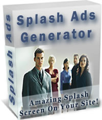 Splash Ads Generator@XvbV@AY@WFl[^[ Ĕ̌t@Z[Cg