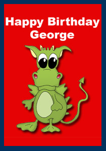 Happy Birthday George IWip̊G{