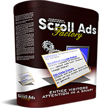 Scroll Ads Factory͋قǃNbN㏸܂B