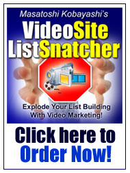 VIDEO SITE LIST SNATCHERBfITCg\zK҂̃XgWB
