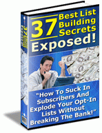 37 Best List Building Secrets Exposed!